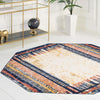 Marrakech Mosaic Collection Area Rug -  Sahara Octagon Multi  lifestyle 56