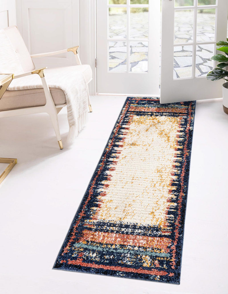 Marrakech Mosaic Collection Area Rug -  Sahara Runner Multi  lifestyle 21