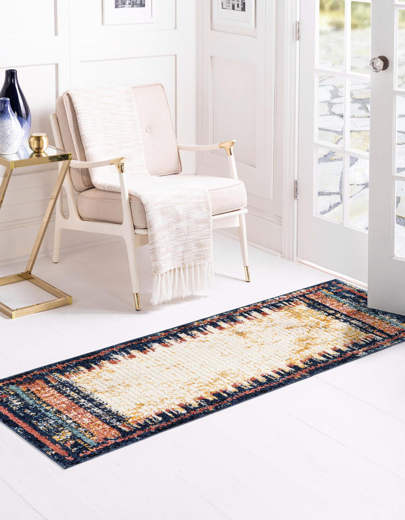 Marrakech Mosaic Collection Area Rug -  Sahara Runner Multi  lifestyle 24