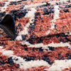 Marrakech Mosaic Collection Area Rug -  Tangier Rectangle Rust Orange  lifestyle 10