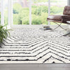 Marrakech Mosaic Collection Area Rug -  Tangier Rectangle Black and White  lifestyle 29