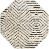 Marrakech Mosaic Collection Area Rug -  Tangier Octagon Black and White  lifestyle 35