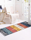 Marrakech Mosaic Collection Area Rug -  Fez Runner Multi  lifestyle 24