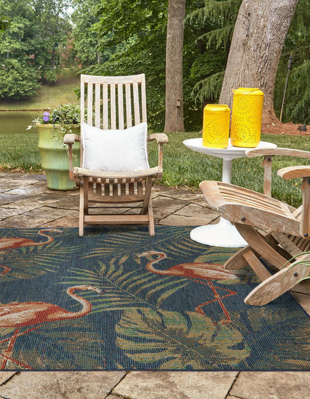 Coastal Terrace Collection Area Rug - Seabreeze