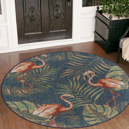 Coastal Terrace Collection Area Rug - Seabreeze