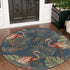 Coastal Terrace Collection Area Rug - Seabreeze