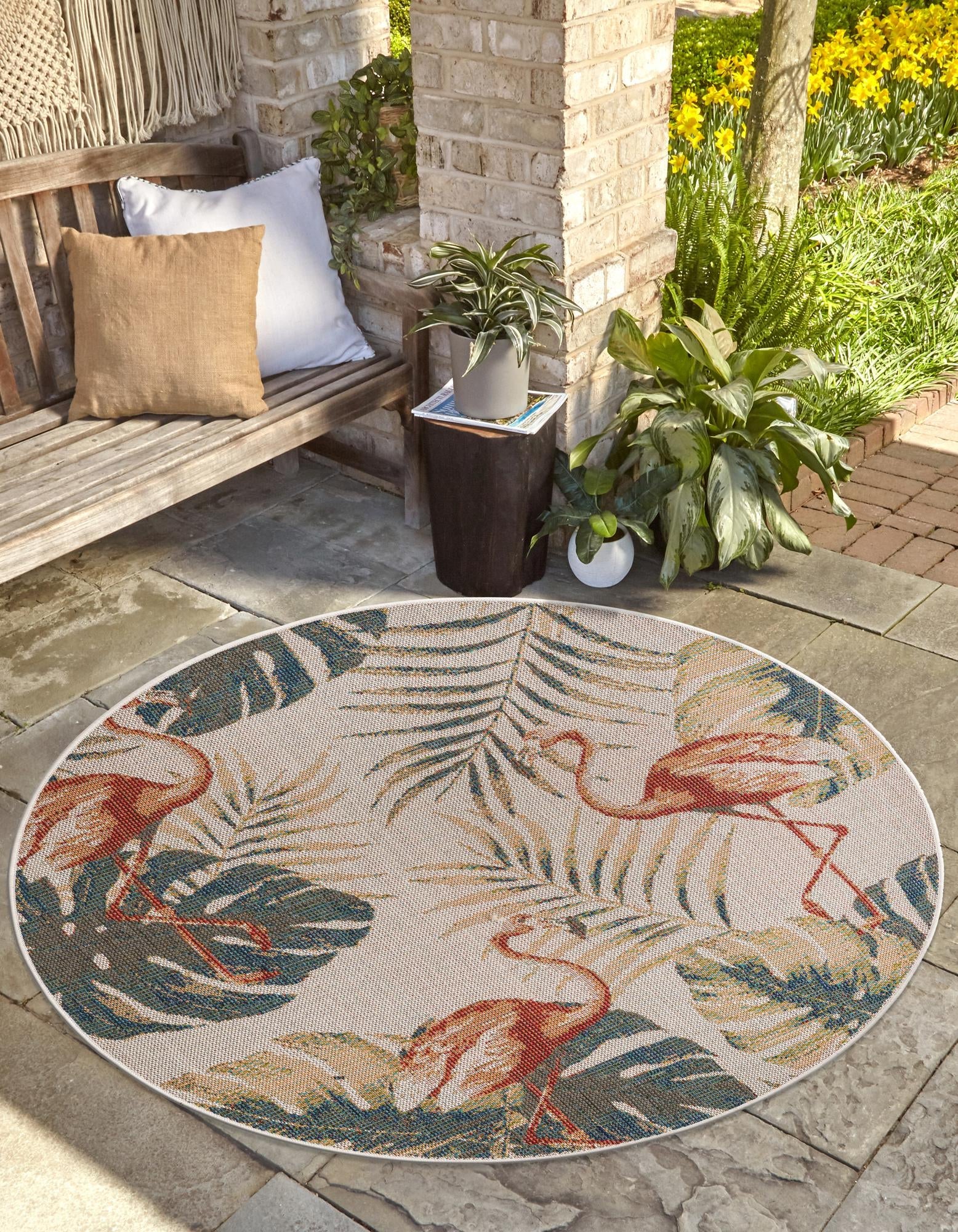 Coastal Terrace Collection Area Rug - Seabreeze