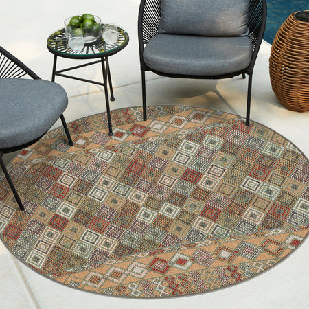 Coastal Terrace Collection Area Rug -  Pelican