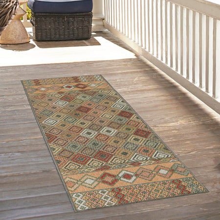 Coastal Terrace Collection Area Rug -  Pelican