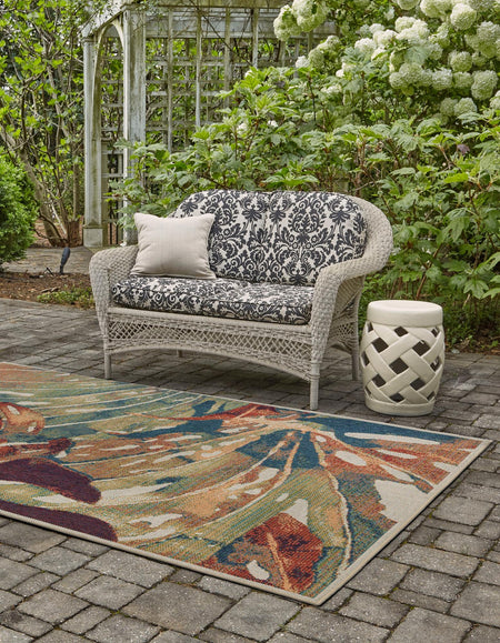 Coastal Terrace Collection Area Rug -  Wavecrest