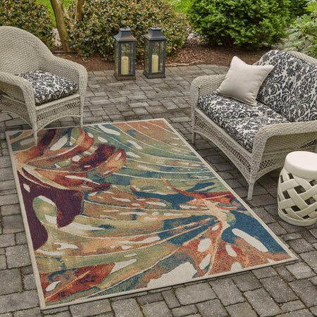 Coastal Terrace Collection Area Rug -  Wavecrest