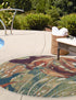 Coastal Terrace Collection Area Rug -  Wavecrest