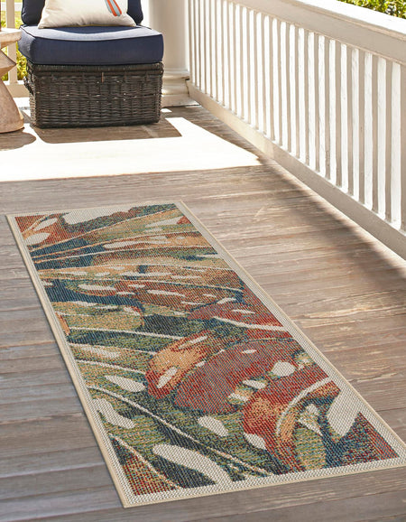 Coastal Terrace Collection Area Rug -  Wavecrest