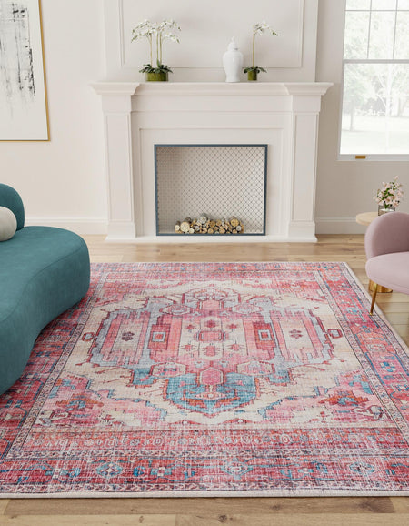 Zahara Oasis Collection Area Rug - Sahara