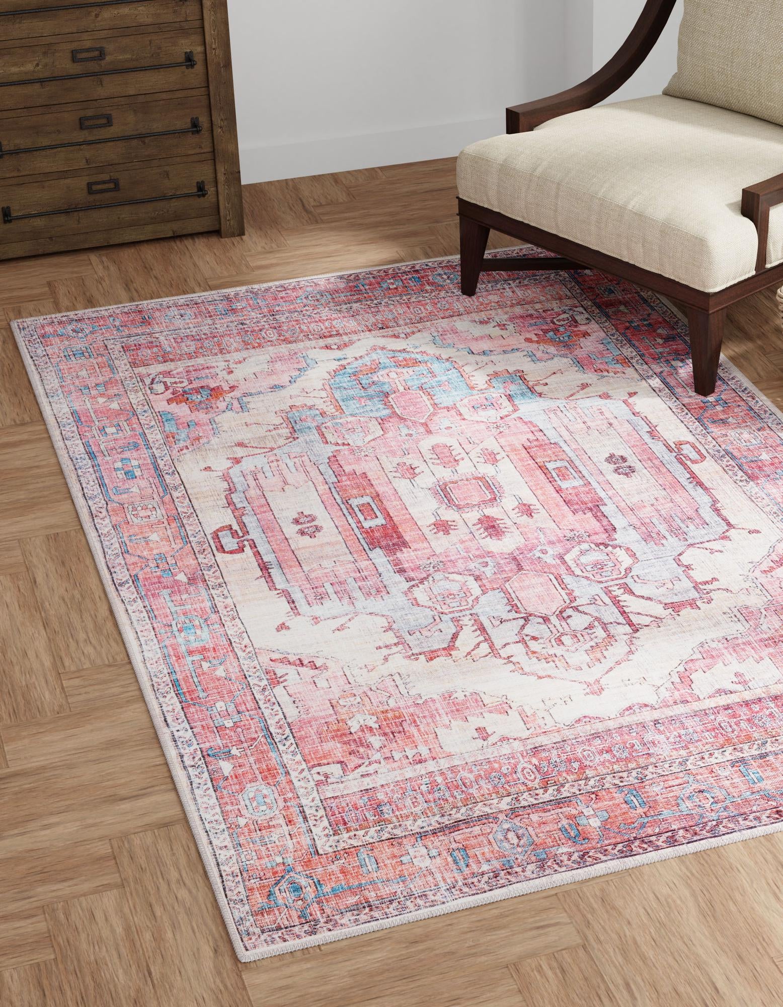 Zahara Oasis Collection Area Rug - Sahara