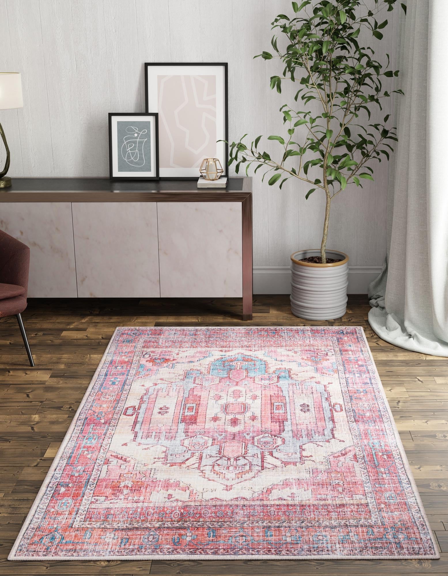 Zahara Oasis Collection Area Rug - Sahara