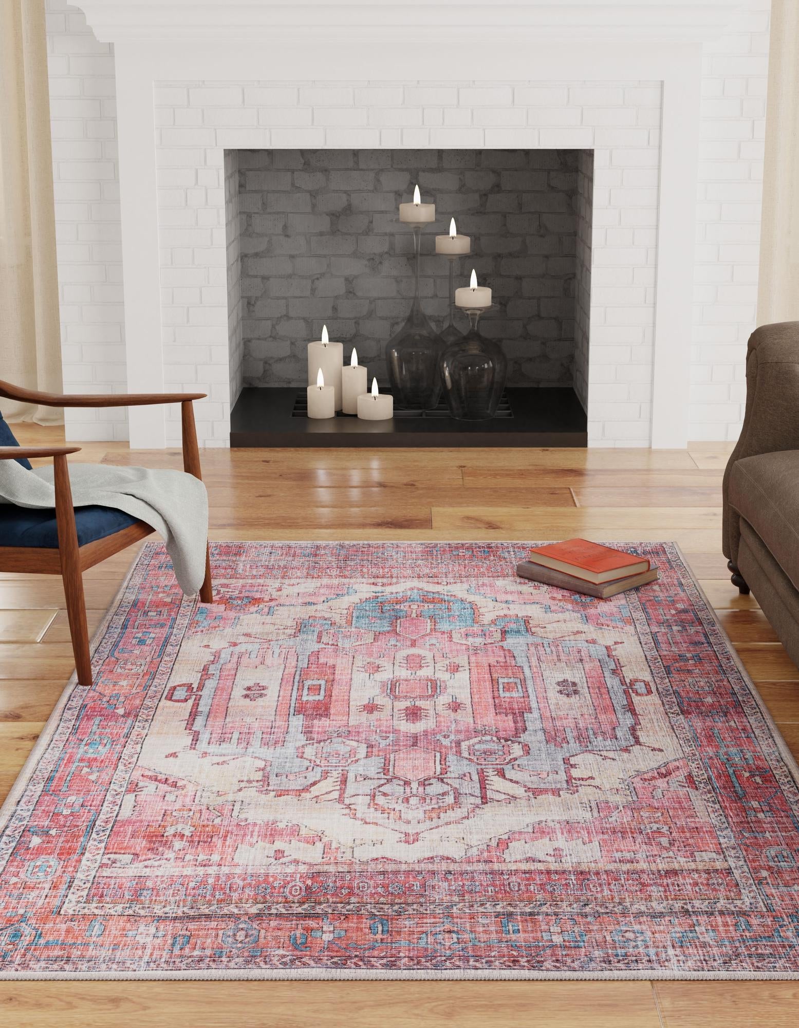 Zahara Oasis Collection Area Rug - Sahara