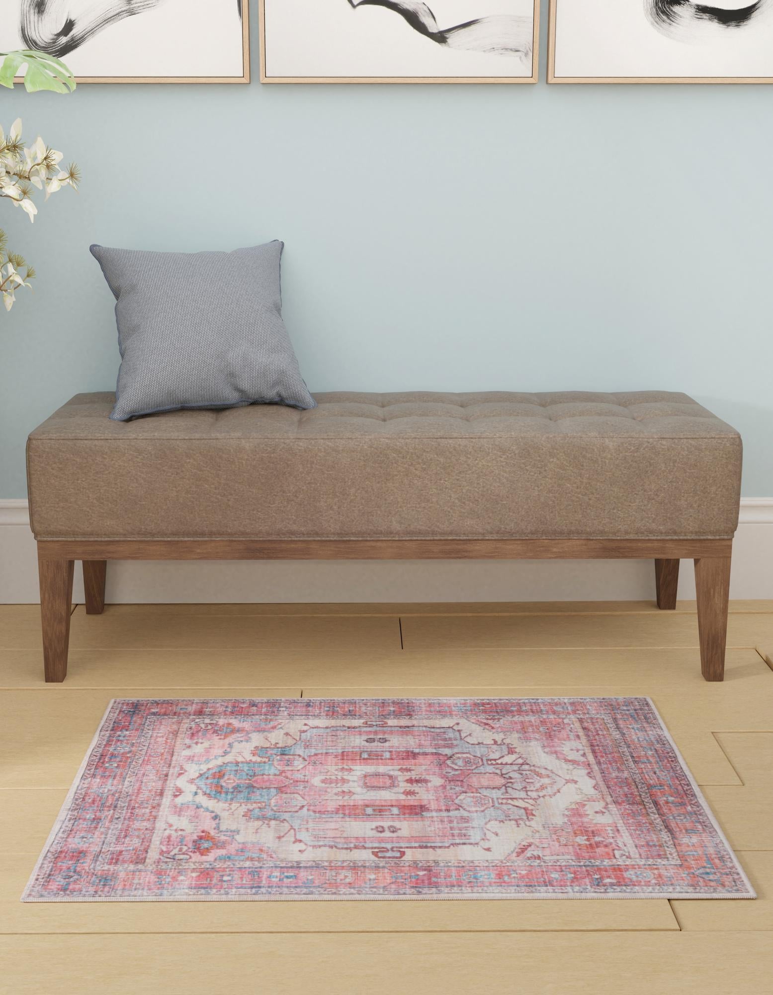 Zahara Oasis Collection Area Rug - Sahara