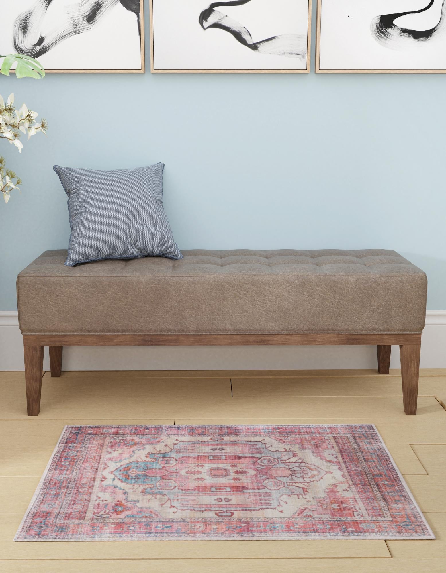 Zahara Oasis Collection Area Rug - Sahara