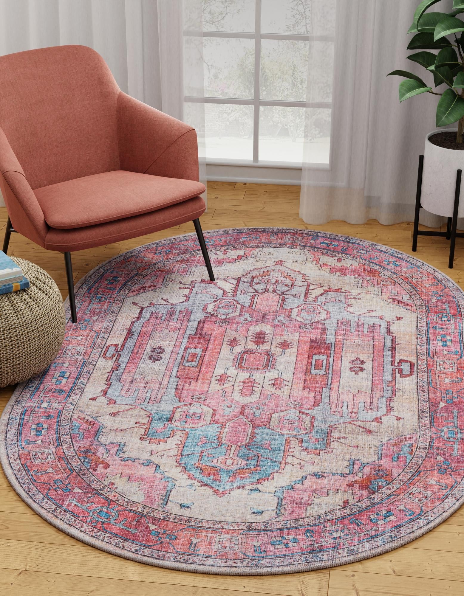 Zahara Oasis Collection Area Rug - Sahara