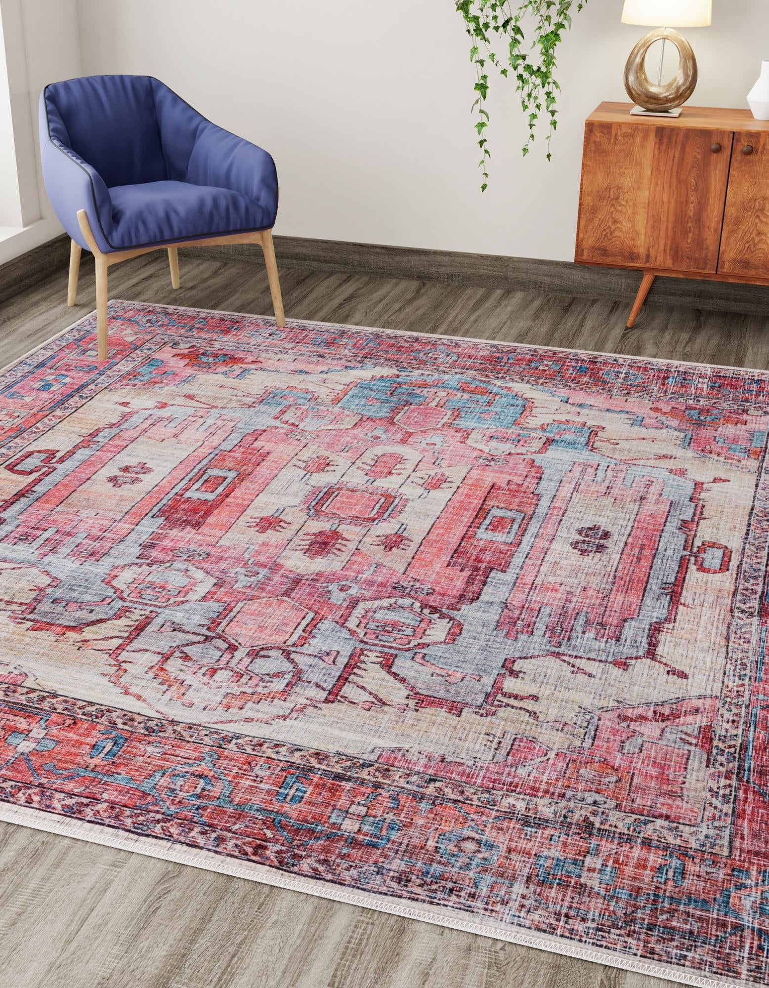 Zahara Oasis Collection Area Rug - Sahara