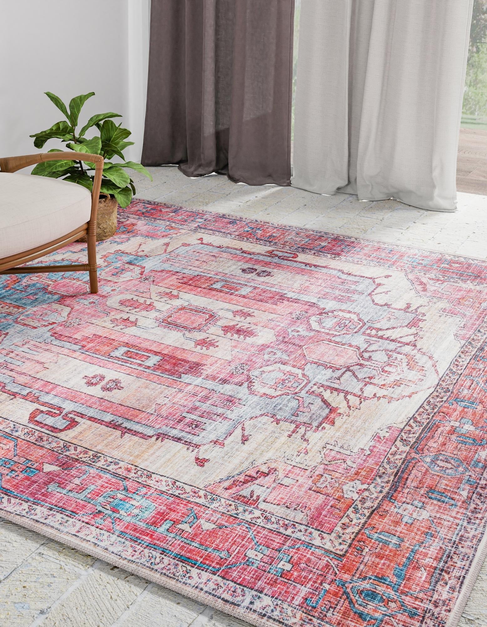 Zahara Oasis Collection Area Rug - Sahara