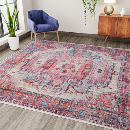 Zahara Oasis Collection Area Rug - Sahara