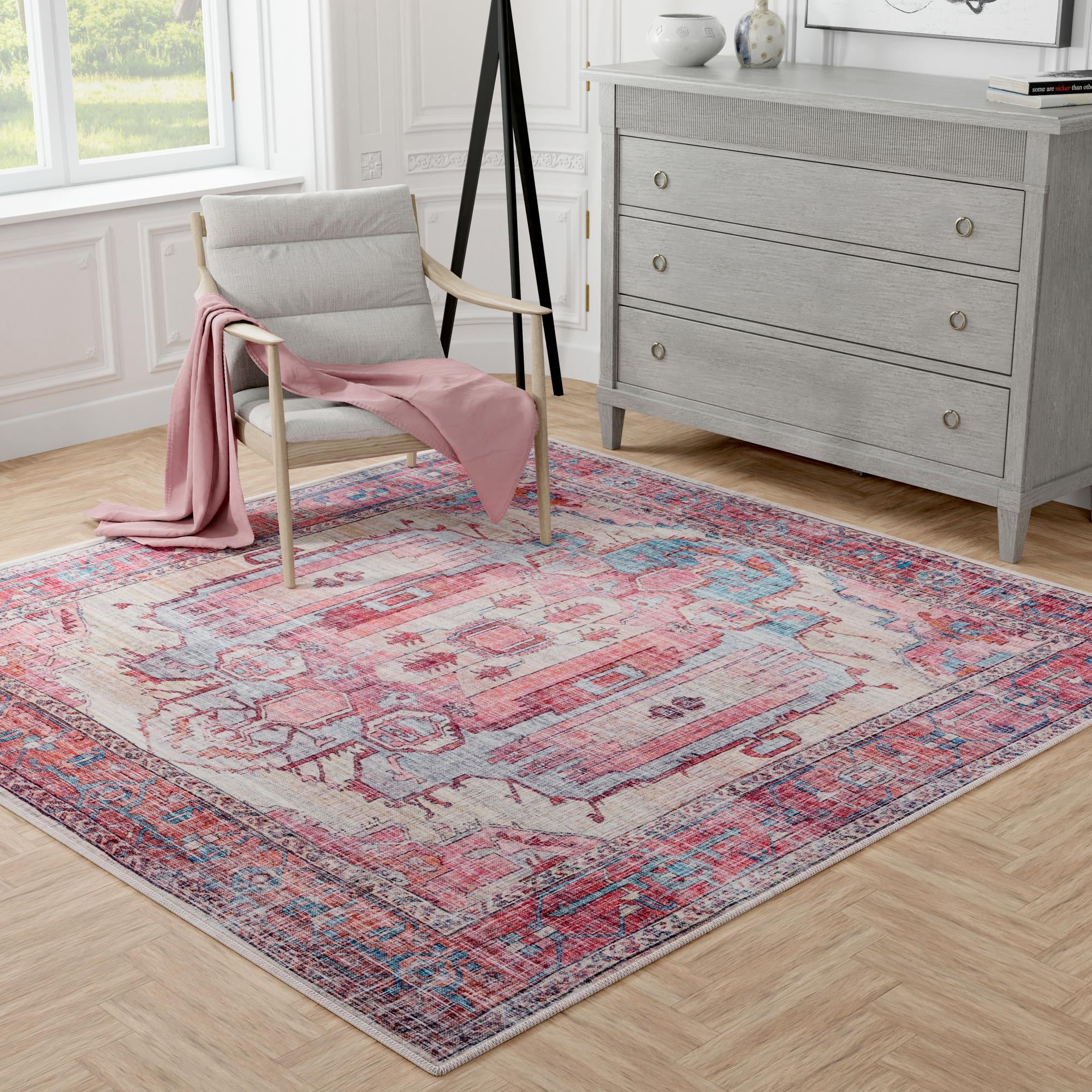 Zahara Oasis Collection Area Rug - Sahara