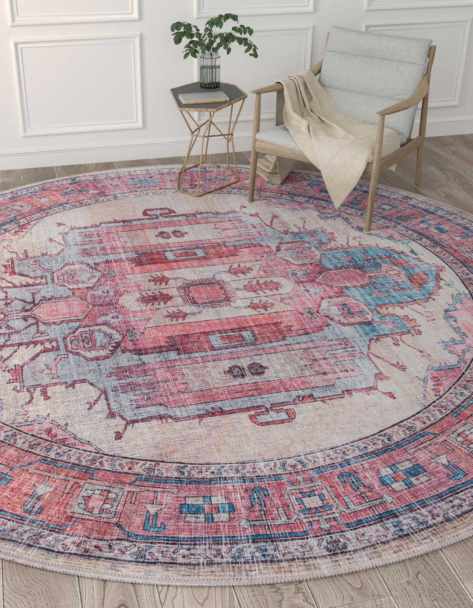 Zahara Oasis Collection Area Rug - Sahara