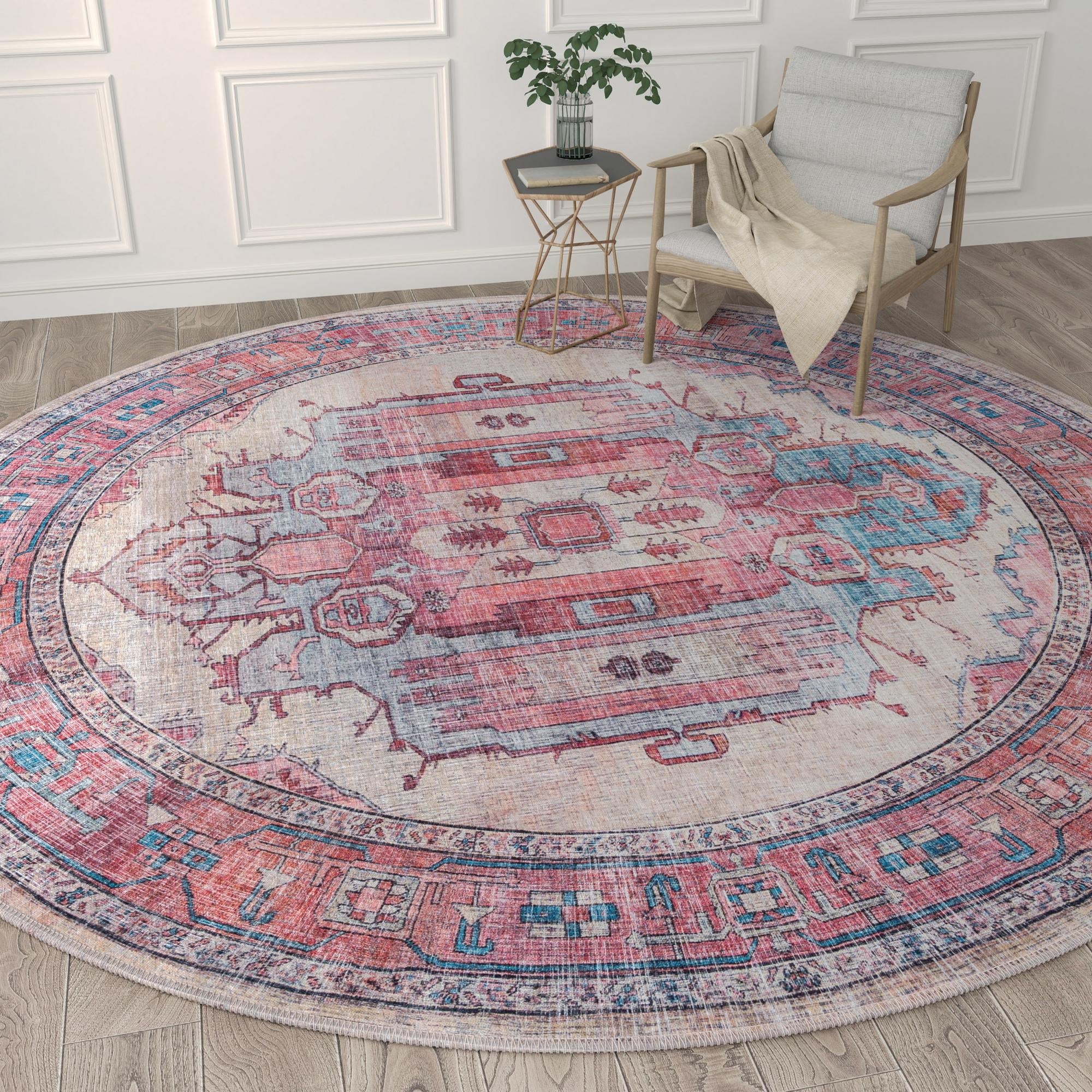 Zahara Oasis Collection Area Rug - Sahara