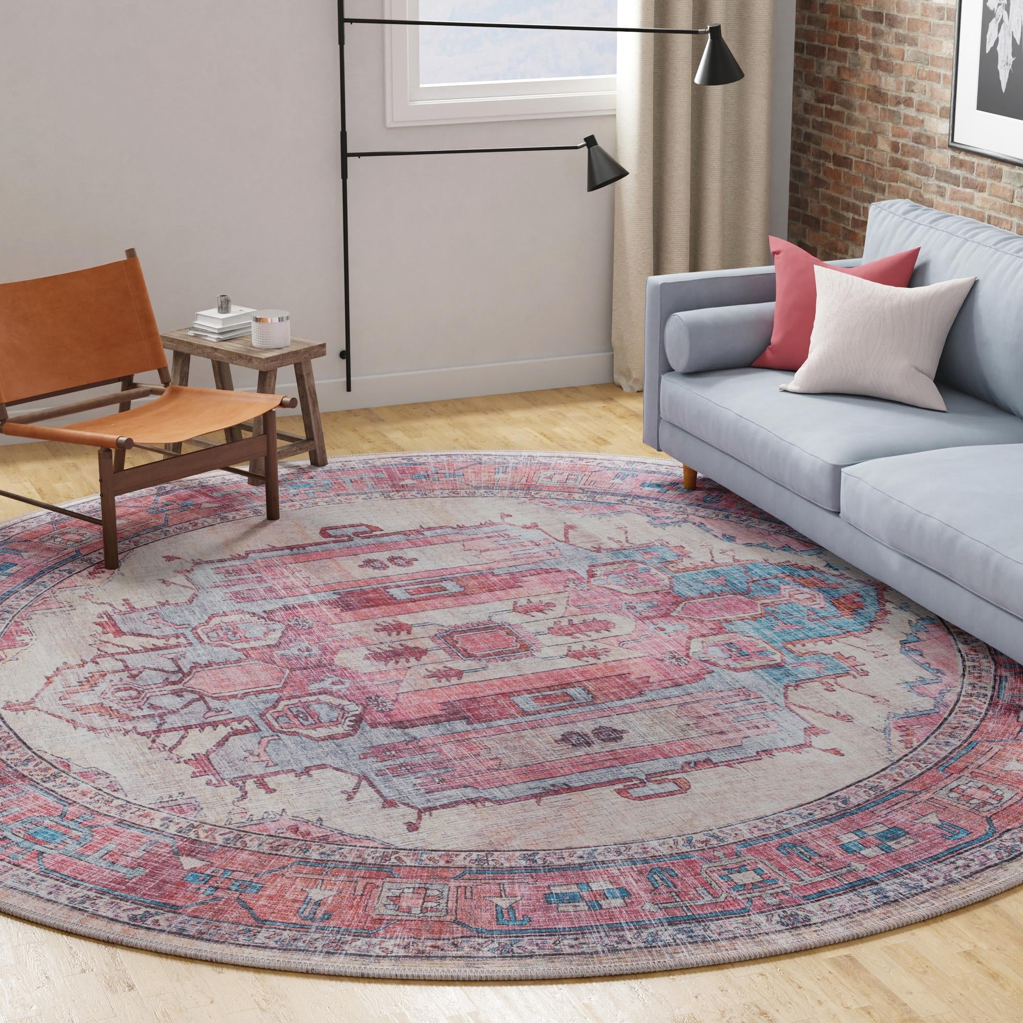 Zahara Oasis Collection Area Rug - Sahara