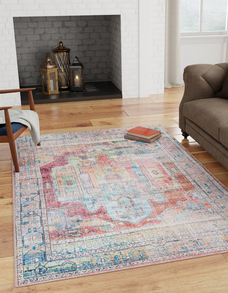 Zahara Oasis Collection Area Rug - Sahara