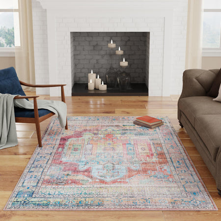 Zahara Oasis Collection Area Rug - Sahara