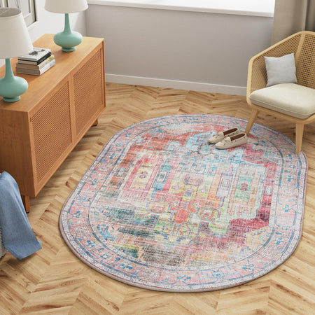 Zahara Oasis Collection Area Rug - Sahara