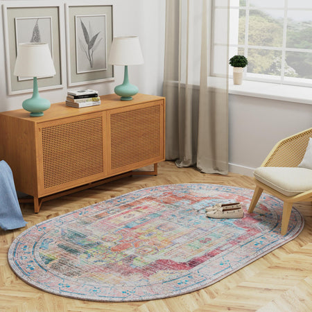 Zahara Oasis Collection Area Rug - Sahara