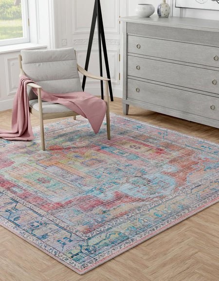 Zahara Oasis Collection Area Rug - Sahara