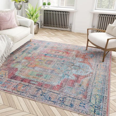 Zahara Oasis Collection Area Rug - Sahara