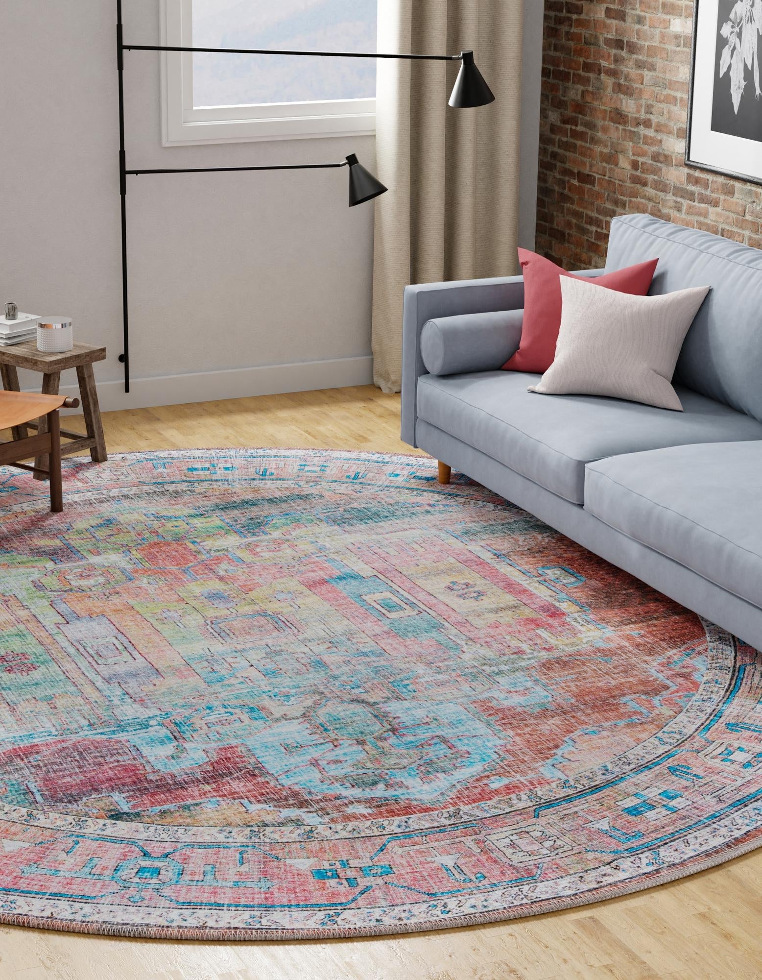 Zahara Oasis Collection Area Rug - Sahara