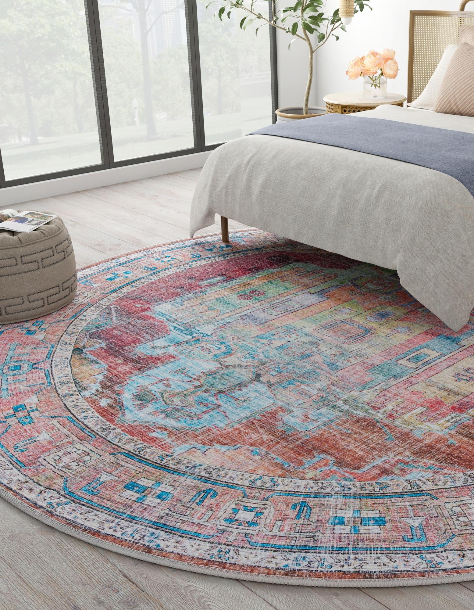 Zahara Oasis Collection Area Rug - Sahara