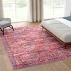 Zahara Oasis Collection Area Rug -  Tangier Rectangle Rust Red  lifestyle 25