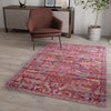 Zahara Oasis Collection Area Rug -  Tangier Rectangle Rust Red  lifestyle 26