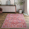 Zahara Oasis Collection Area Rug -  Tangier Rectangle Rust Red  lifestyle 28