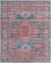 Zahara Oasis Collection Area Rug -  Fez Rectangle Blue Main