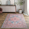 Zahara Oasis Collection Area Rug -  Fez Rectangle Blue  lifestyle 26