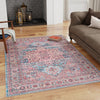 Zahara Oasis Collection Area Rug -  Fez Rectangle Blue  lifestyle 27