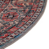 Zahara Oasis Collection Area Rug -  Fez Oval Blue  lifestyle 53