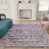 Zahara Oasis Collection Area Rug -  Nador Rectangle Navy Blue  lifestyle 27