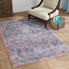 Zahara Oasis Collection Area Rug -  Nador Rectangle Navy Blue  lifestyle 26