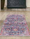 Zahara Oasis Collection Area Rug -  Nador Runner Navy Blue  lifestyle 48