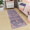 Zahara Oasis Collection Area Rug -  Nador Runner Navy Blue  lifestyle 100